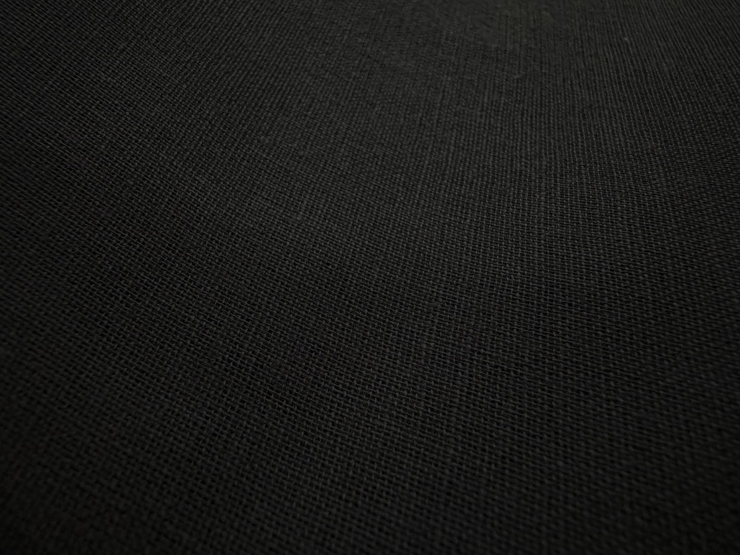 Midnight Black Full Voile Turban